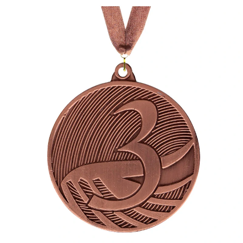 MD1291/B - 3.miesto : Medaila kovová bronzová 50 mm