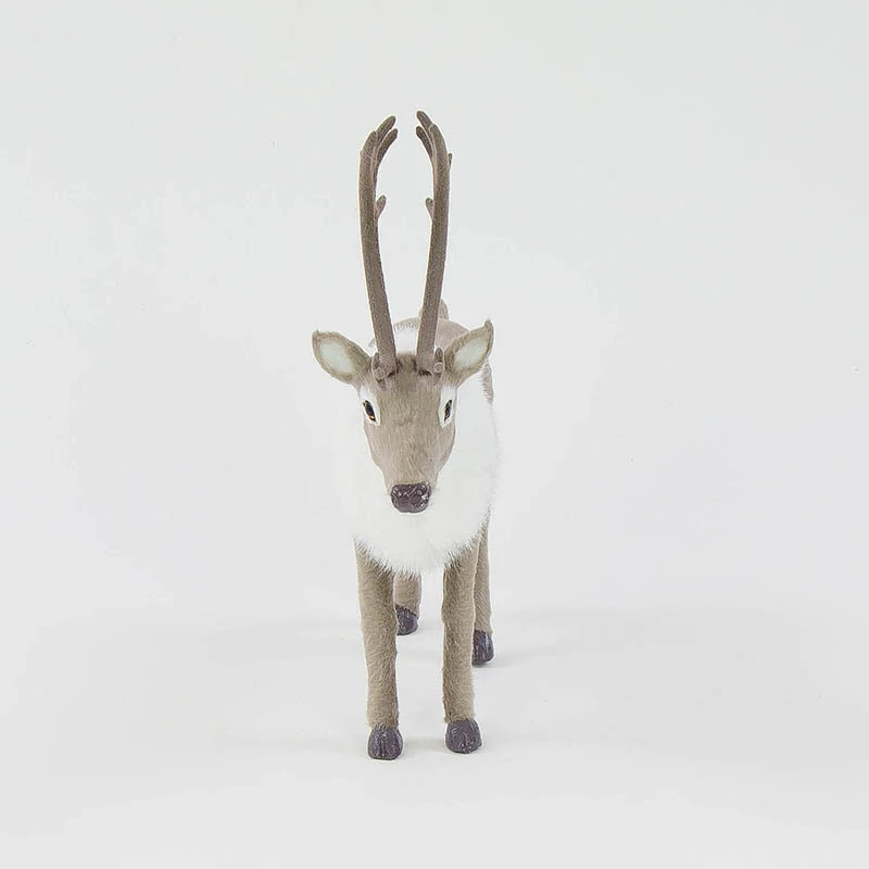 Sob sivý - Vianočná dekorácia 12 x 11,5cm