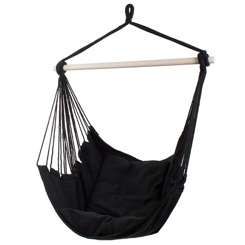 Záhradná brazílske kreslo čierne do 120kg