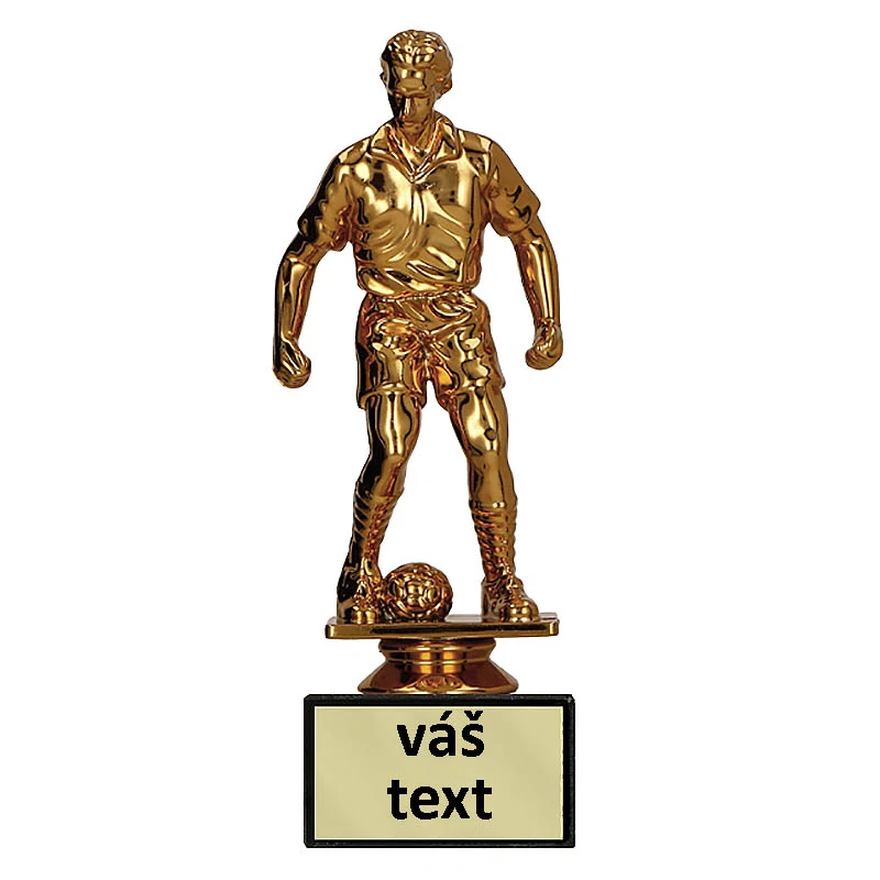 Trofej Futbalista 16cm - bronzová