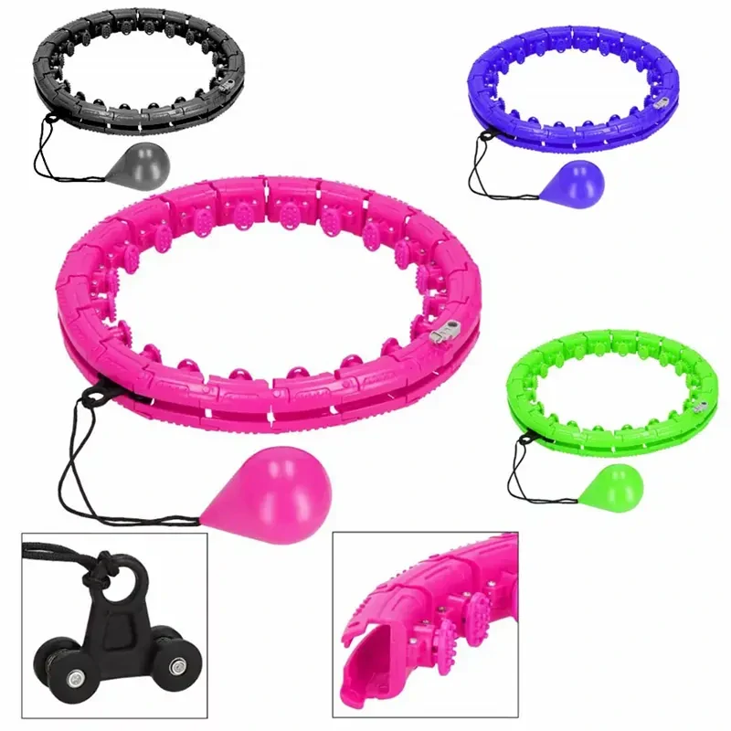 Hula Hoop masážne koleso so závažím
