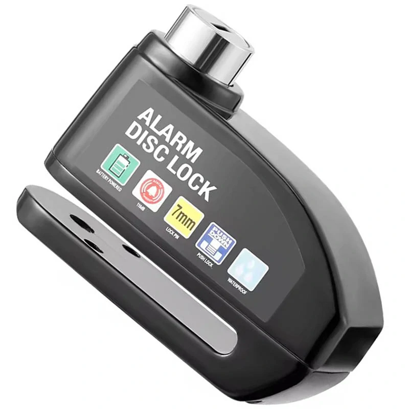 Zámok na brzdový kotúč s alarmom