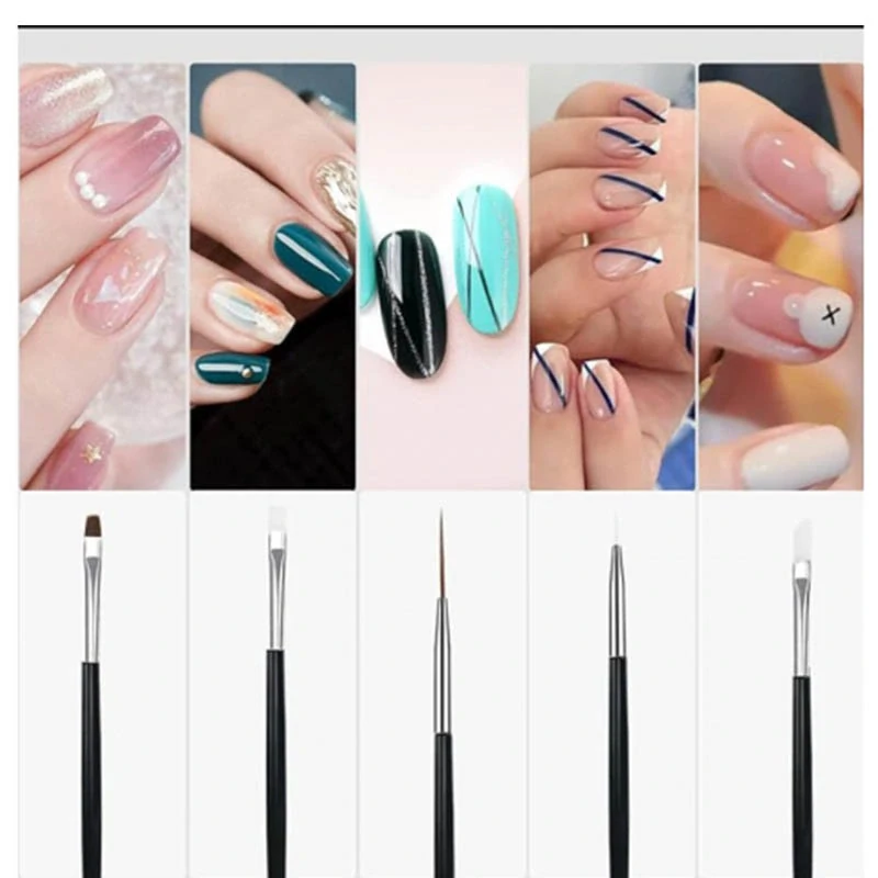 Sada štetcov na zdobenie nechtov 15ks