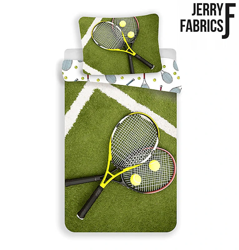 Posteľné obliečky Tenis 145x200 cm + 70x90 cm