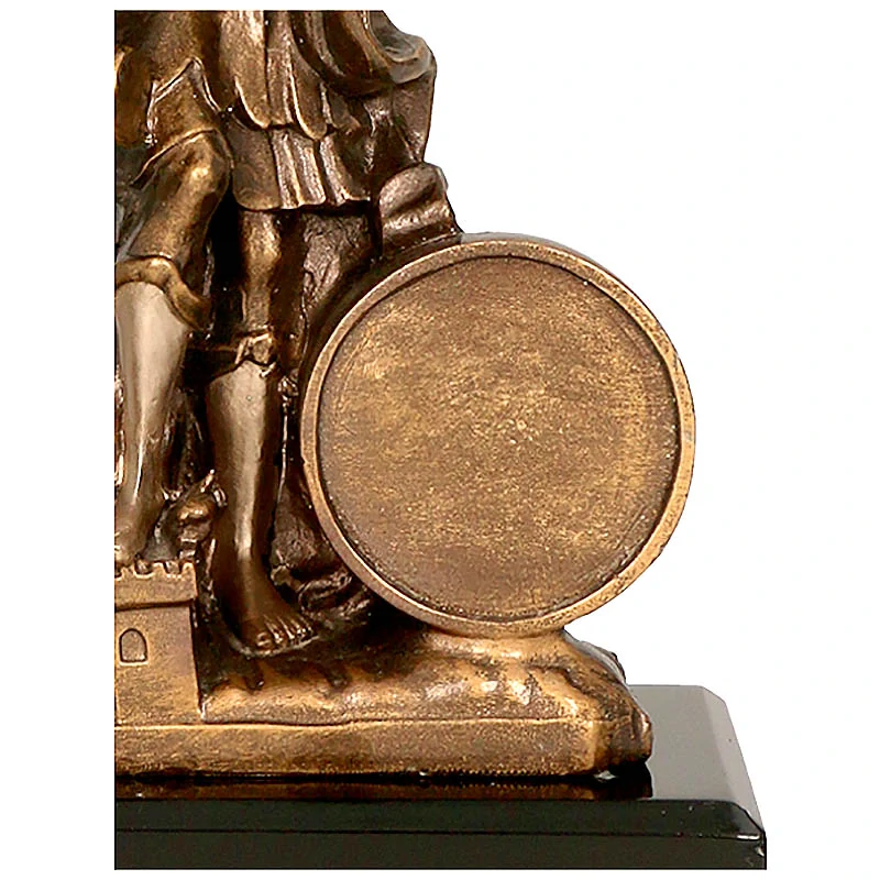 Florián - Víťazná trofej na mramorovom podstavci s vlastným textom: 27 cm