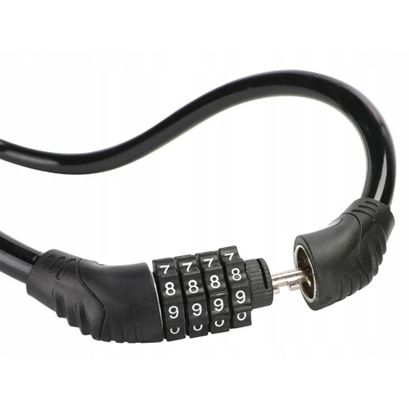 Zámok na bicykel 60cm na kód