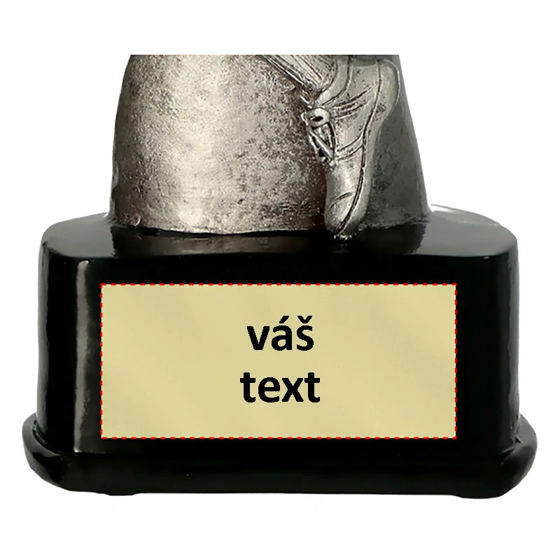 Volejbal - Víťazná trofej na podstavci s vlastným textom: 24cm