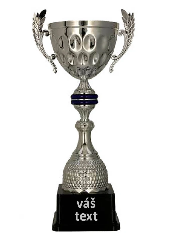 Pohár strieborný - Ušatá trofej LUX: 46,5cm/ø16cm