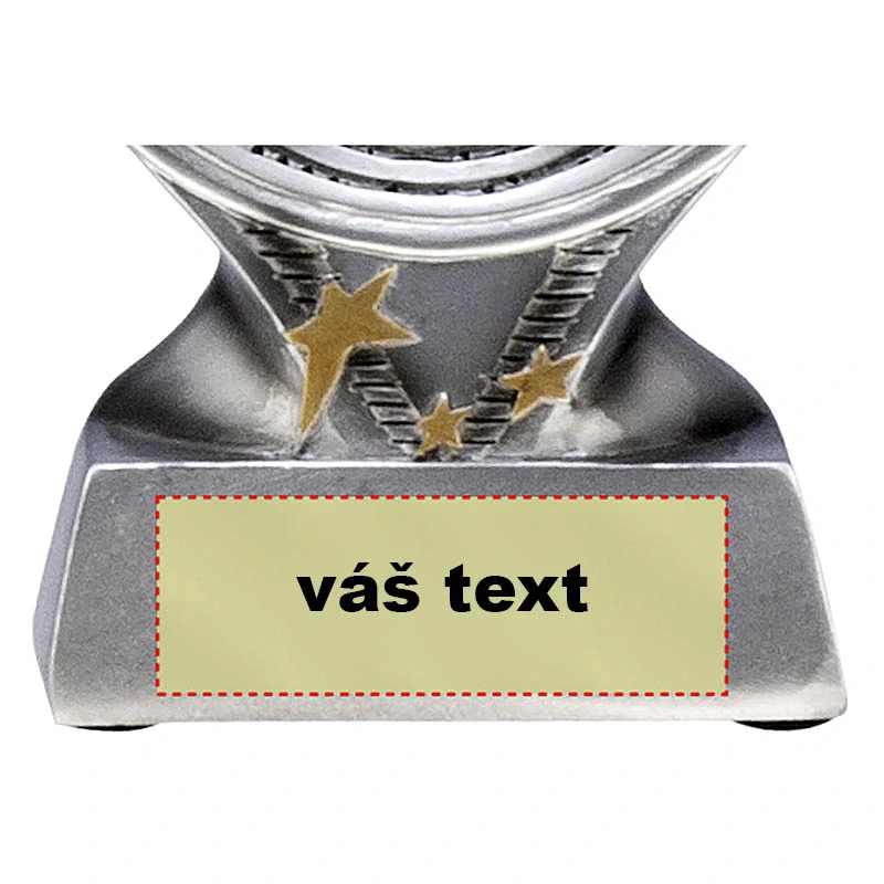 Trofej Hudba: Husľový kľúč - 17,5cm