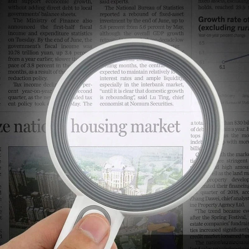 Lupa 6-12x s LED podsvietením 6516C