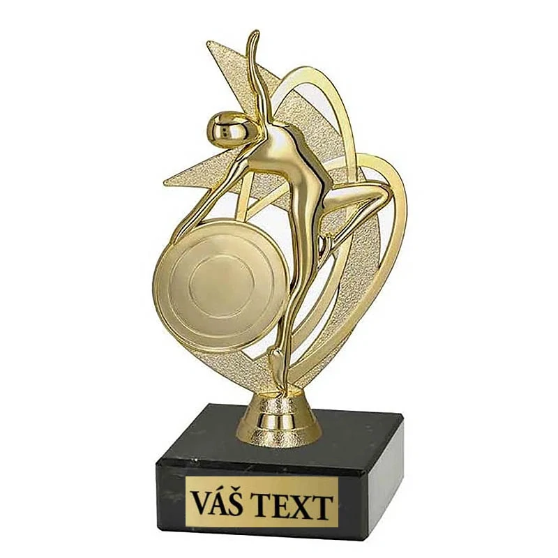 Trofej Moderná gymnastika 17cm