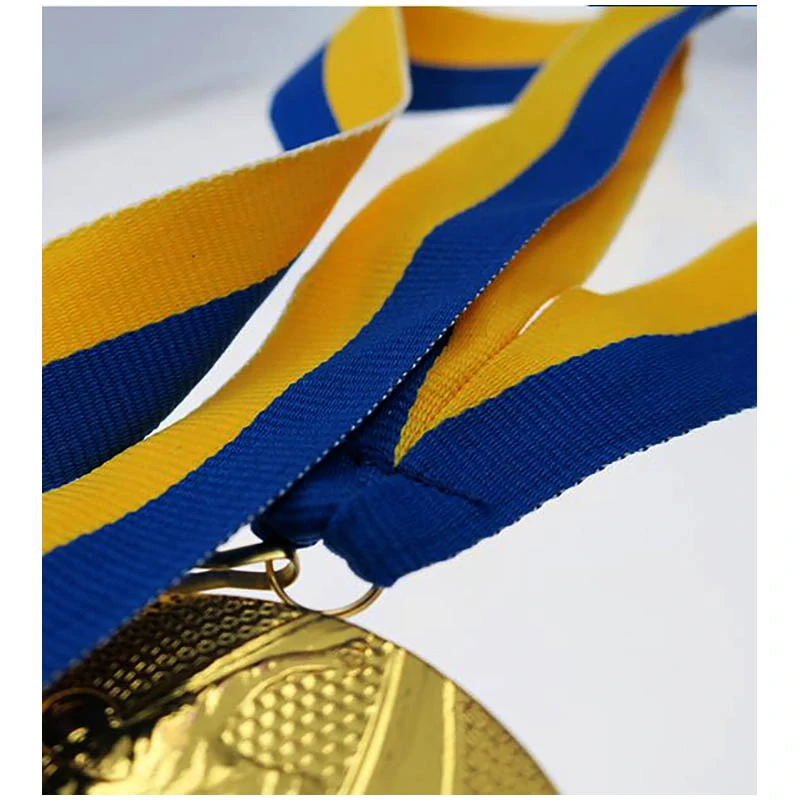 Stuha na medailu 22 mm - yellow/blue
