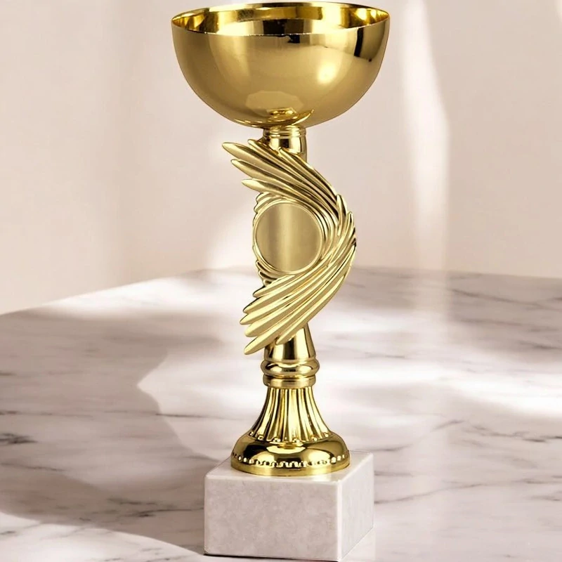 ZAFIRA : Pohár zlatý - 17,5cm