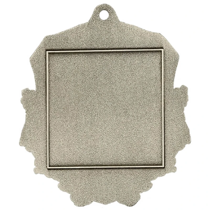 MD1770/AS - Medaila poľovnícka strieborná: Diviak - 90 x 70mm/hrúbka 3mm 