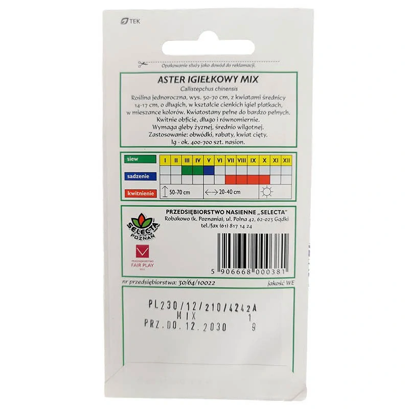 Astra ihlicovitá mix - 1g