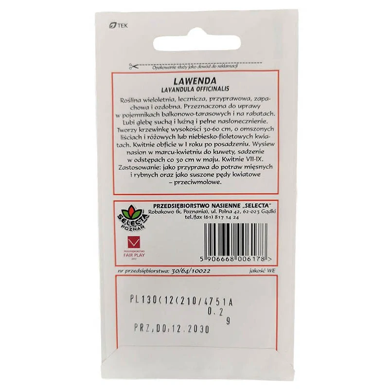 Levanduľa lekárska - 0,2g