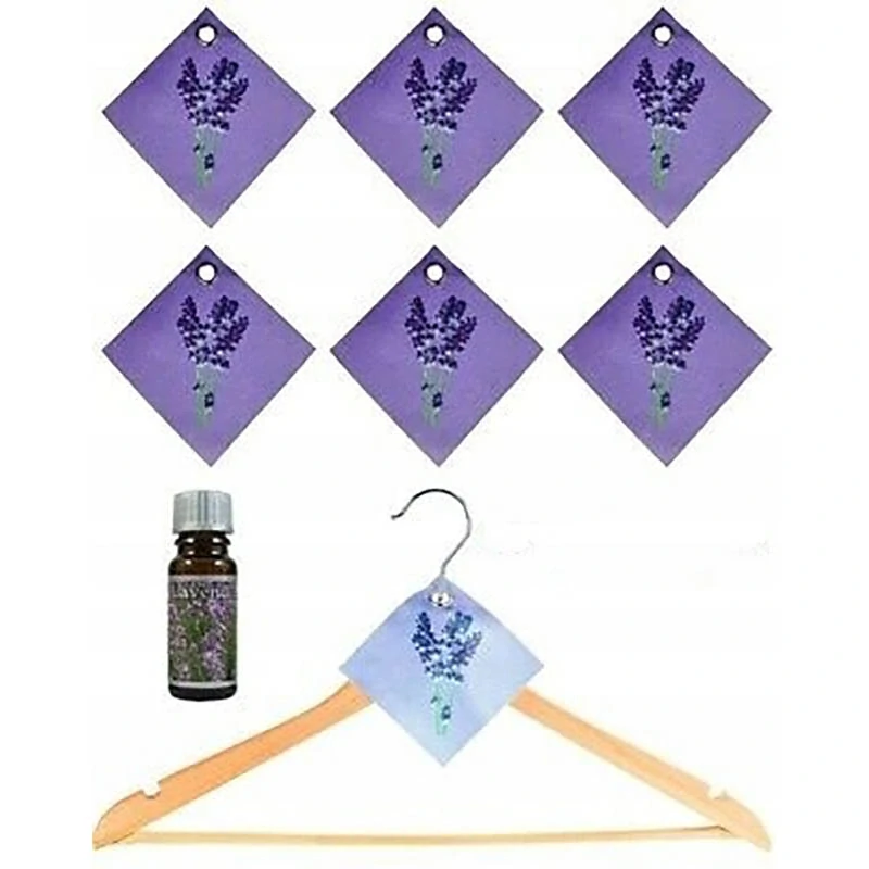 Vonné obrúsky do skrine Levanduľa 6ks + vonný olej 10ml