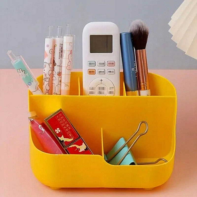 Organizér na kozmetiku žltý