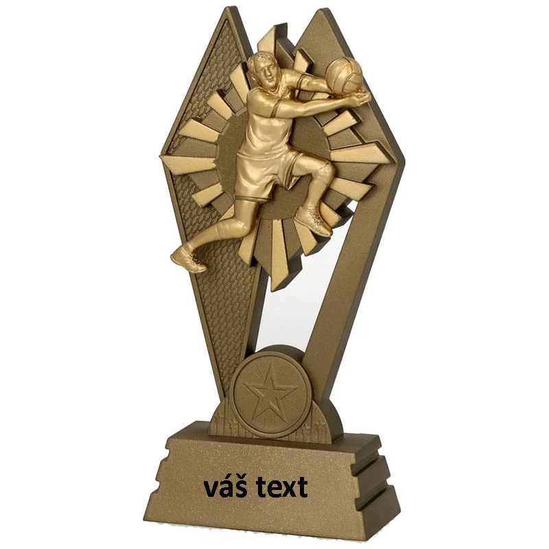 Trofej Volejbal - Odlievaná soška: 17,5 cm