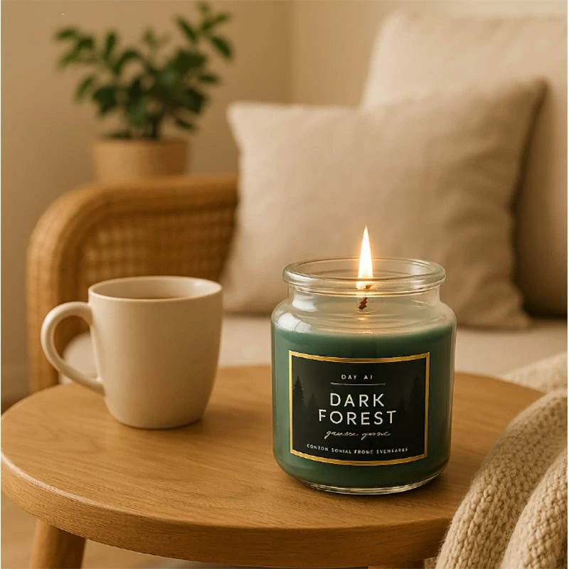 Vonná sviečka DARK FOREST – Green Pine | 390 g