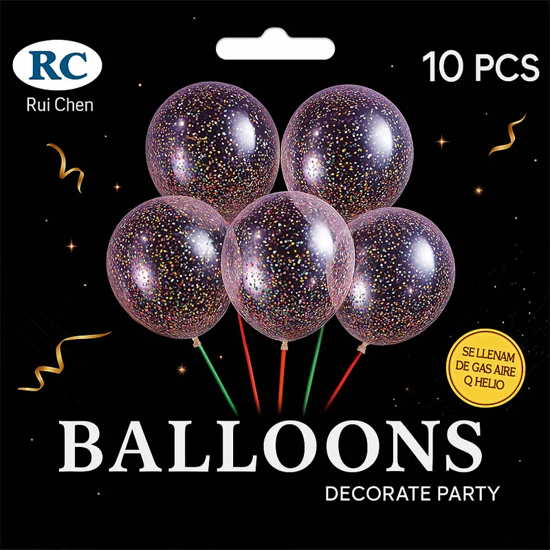 Sada balónov s guličkami - 10ks