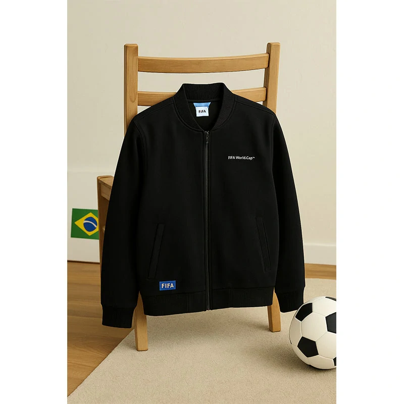 FIFA World Cup™ bomber bunda – čierna, unisex: veľkosť "M"