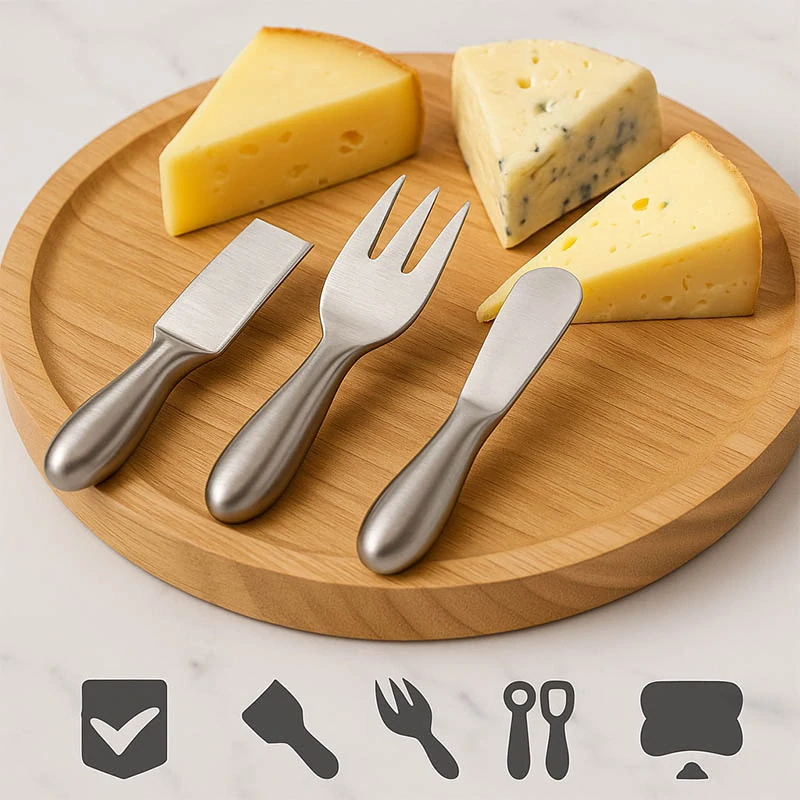 Nerezový nôž na syr – 13 cm