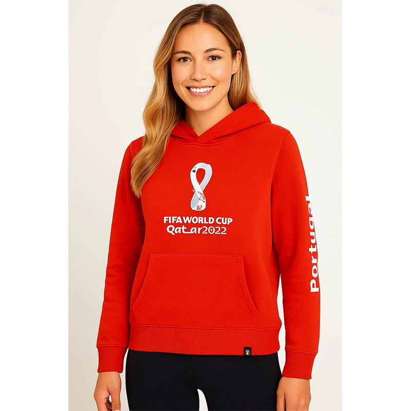 Mikina červená – Portugal: veľkosť L