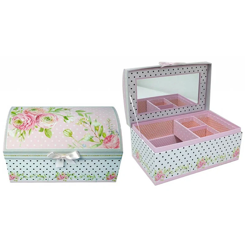 Romantická šperkovnica s kvetinovým motívom: Rosses