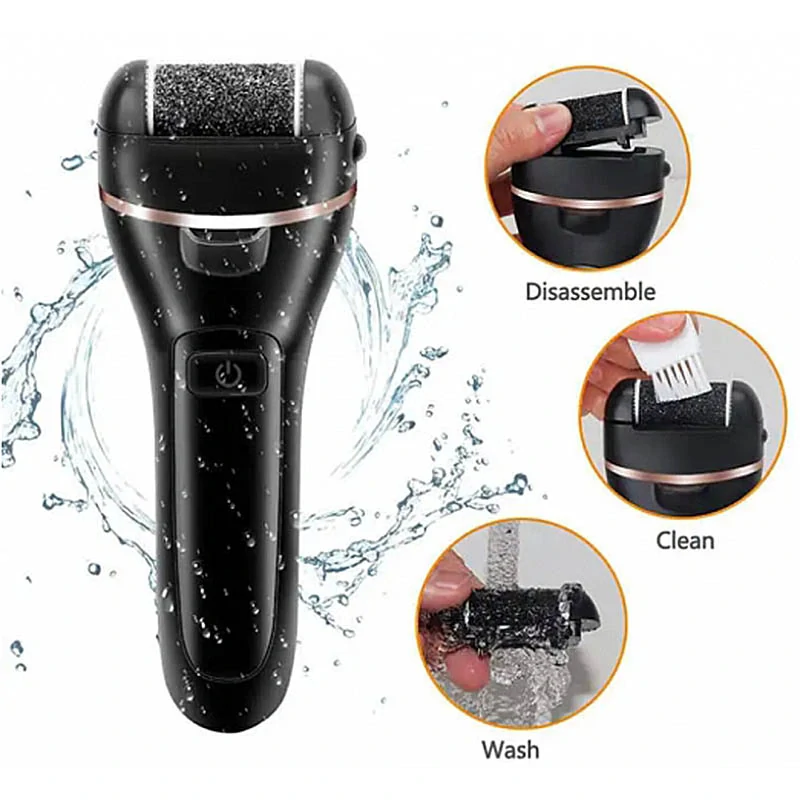 Elektrický pilník na päty a chodidlá s príslušenstvom