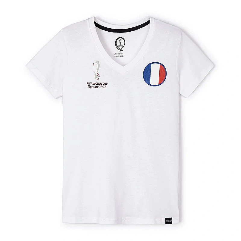 Dámske tričko France CORE – oficiálny dizajn FIFA World Cup™: veľkosť "L"