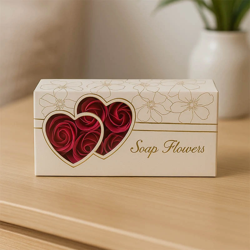 Luxusná sada 10 ružových mydiel – darček, ktorý očarí: 10 ks