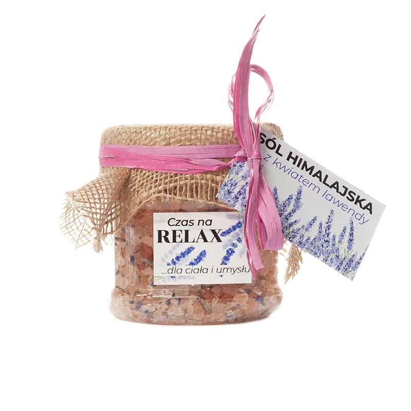 Himalájska kúpeľová soľ s levanduľou – 400 g