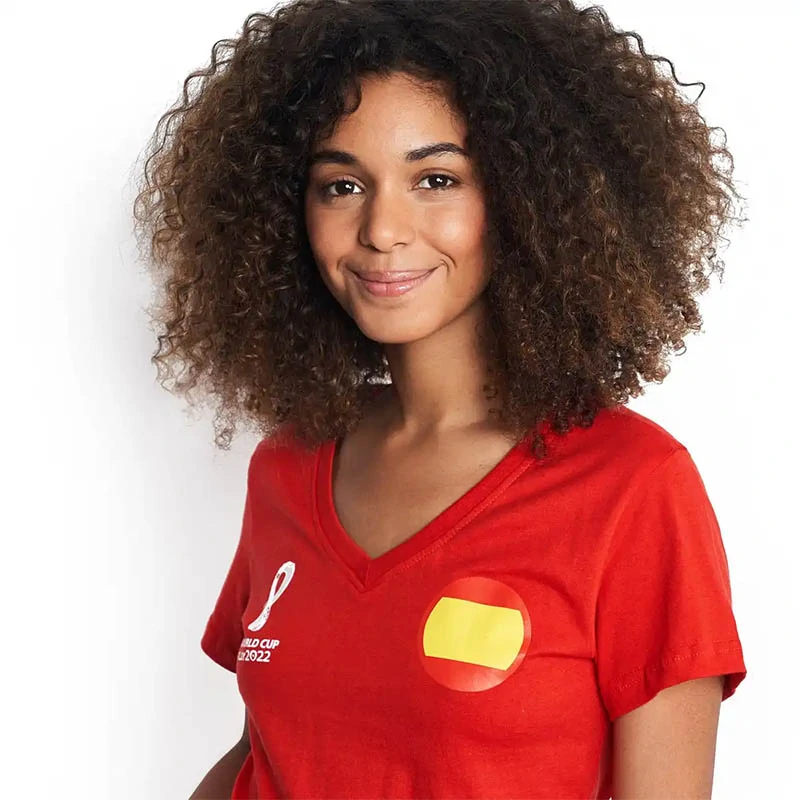 Dámske tričko Spain CORE – oficiálny dizajn FIFA World Cup™: veľkosť "L"