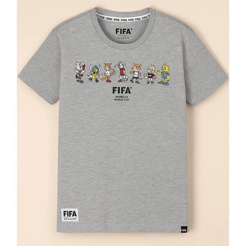FIFA Women’s World Cup™ – sivé tričko s maskotmi: veľkosť "XL"