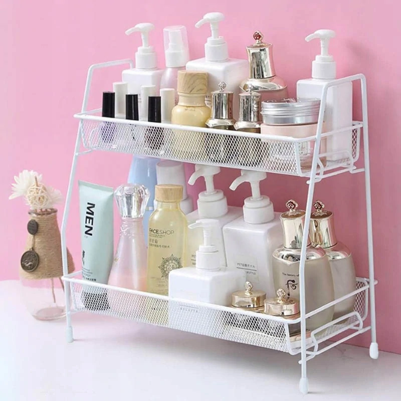 Kovový organizér 32 x 31 x 17cm biely