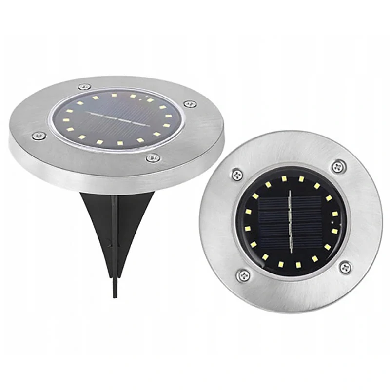 Záhradné solárne lampy 16LED 4ks