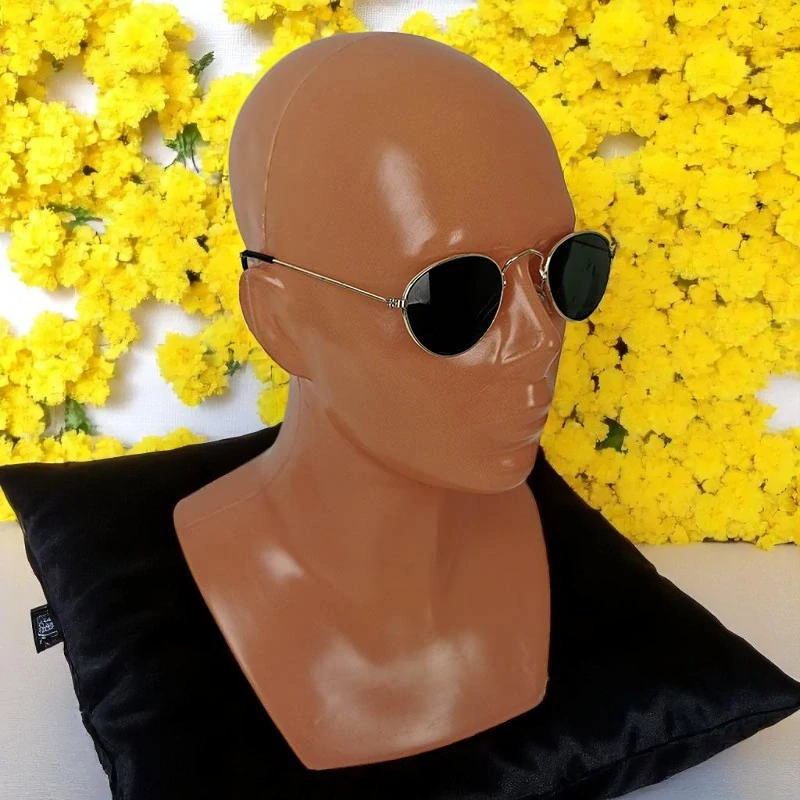 Unisex slnečné okuliare s kovovým rámom a UV ochranou