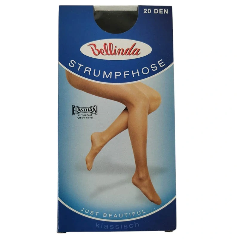 BELLINDA - Dámske čierne pančuchy: 20 DEN