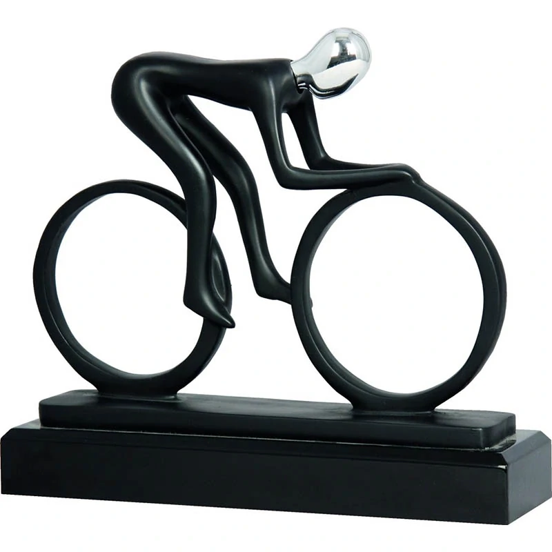 Odliata soška Cyklista – trofej za športové úspechy v cyklistike 25cm