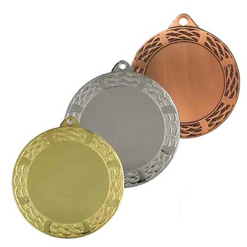 ME0270 Medaila kovová ø70mm zlatá