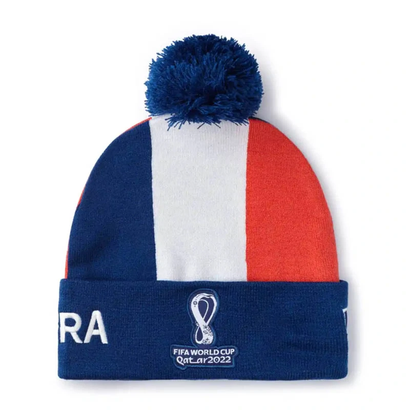 France - Fanúšikovská čiapka FIFA: Športový dizajn s vlajkou krajiny - unisex