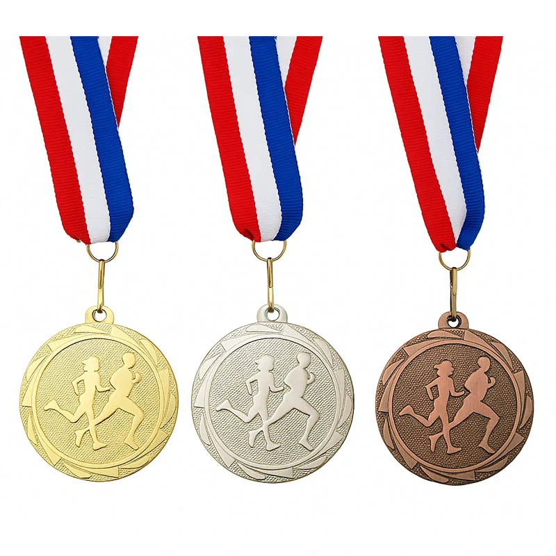 ME104 - Medaila kovová - ø 45mm: Beh - Atletika zlatá