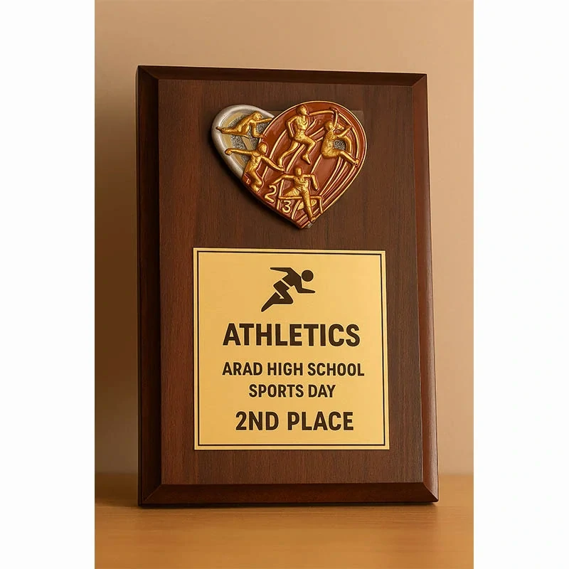 Živicová nalepovacia soška – Atletika: 7,5 × 6 cm