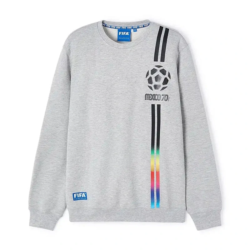 Pánska mikina FIFA Mexico 70 – sivá, unisex: veľkosť XL