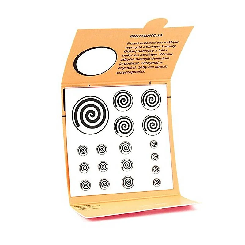 Blokátor kamery – sada 18 ks na ochranu súkromia - Špirála