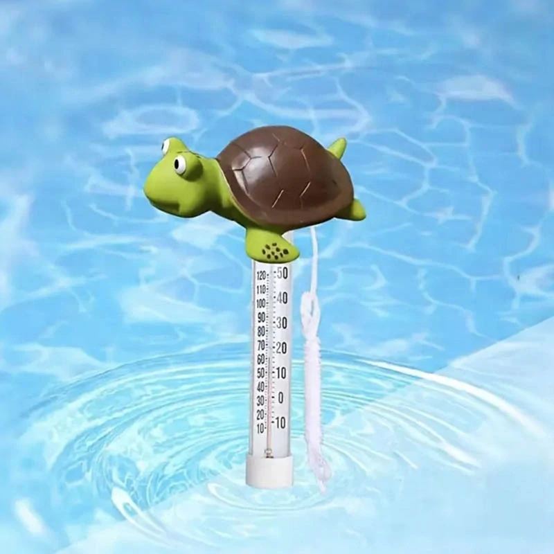 Plávajúci teplomer do bazéna Korytnačka