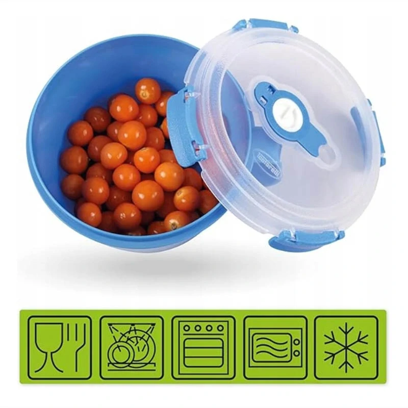 Tontarelli: Dóza na potraviny FRESH SYSTEM 0,85L – hrnček s ventilom a uchom