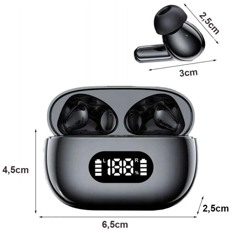 Bluetooth slúchadlá F05 čierne