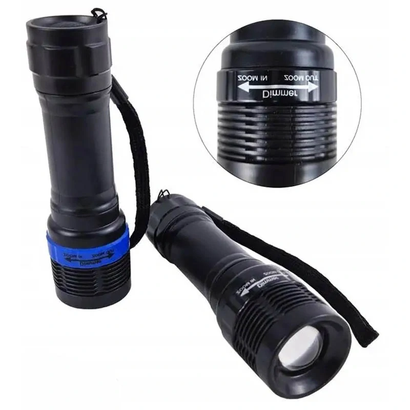 Vrecková LED baterka s funkciou zoomu – model MQ-D001